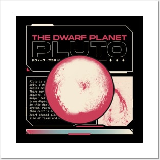 THE DWARF PLANET PLUTO Posters and Art